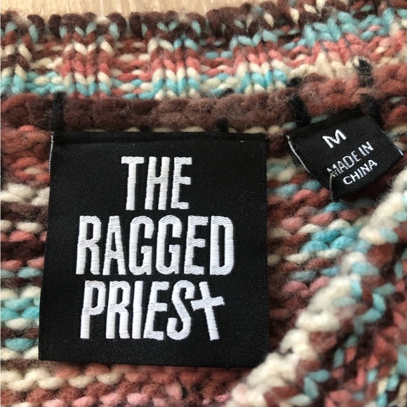 The Ragged Priest UO Spacewave Cropped Sweater Size M - Picture 7 of 10